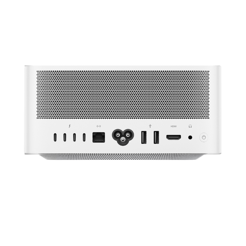 Anschlüsse des Mac Studio