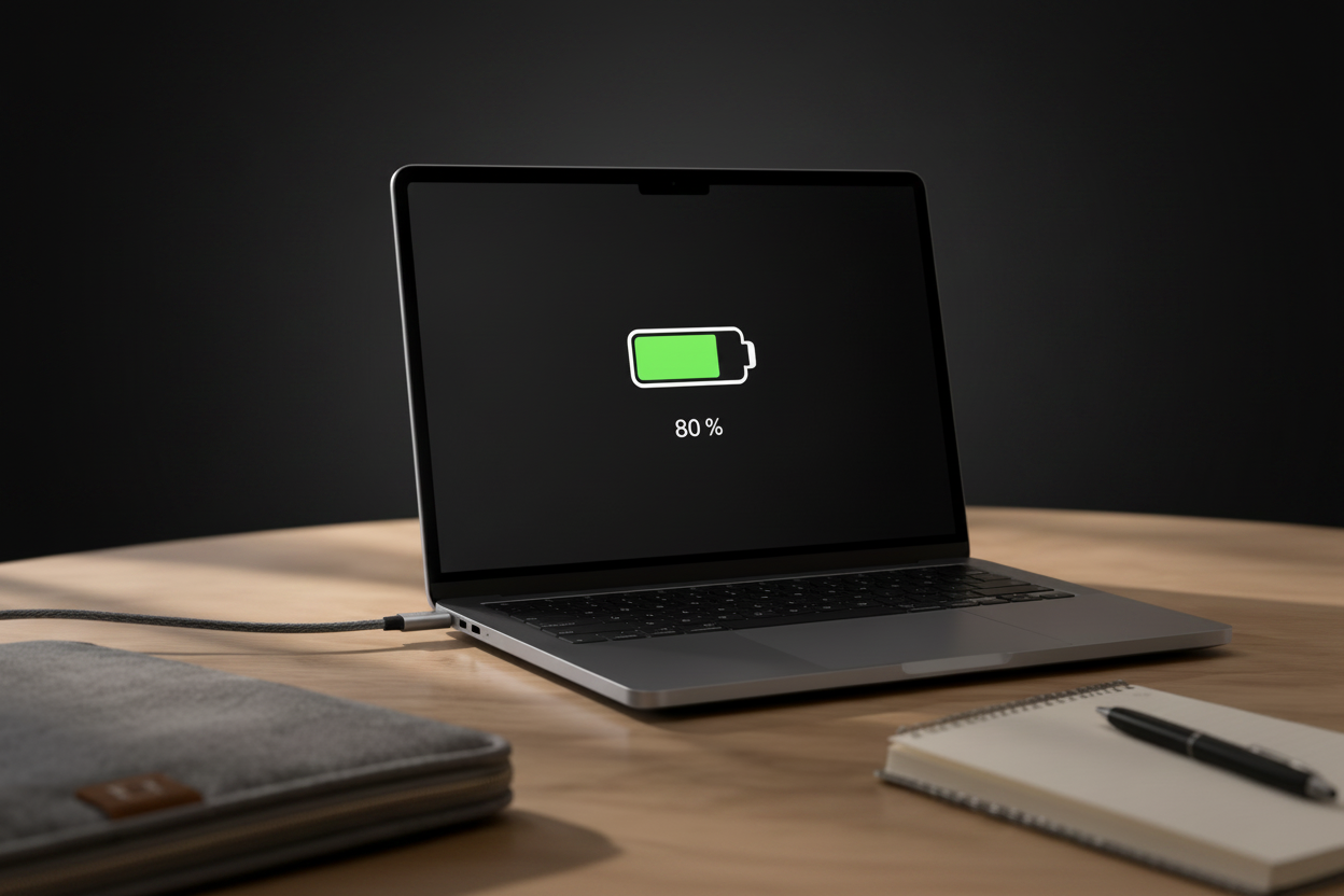 MacBook Akku richtig laden