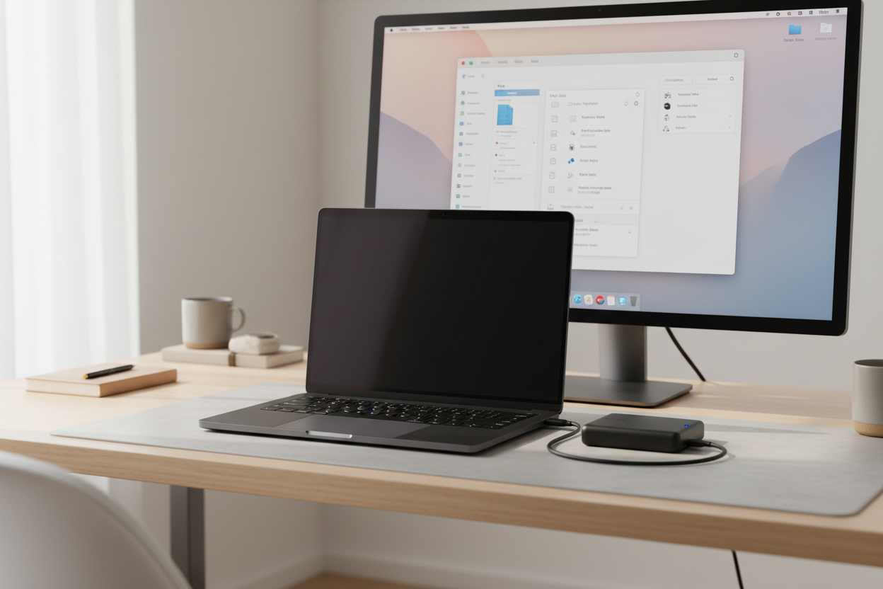 Mac Backup mit Time Machine und externer SSD